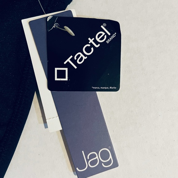 Jag/Tactel large black bikini bottom. NWT. Never worn. Non smoking home. - Picture 2 of 2